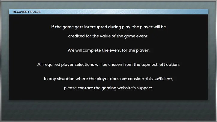 General rules about awards, ties and disconnections